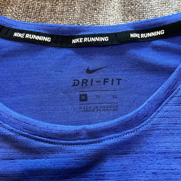 Nike Running Bright Blue Men’s T-Shirt - Size XL - Picture 2 of 5